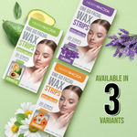 Buy Hilary Rhoda One Go Facial Wax Strips | Ready-To-Use Facial Wax Strips | Face, Cheek, Upper Lip & Chin Facial Wax | Painless Hair Removal | With 2 Finish Wipes | 20 Strips (Avocado Oil - Shade 01) - Purplle