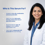 Buy DermDoc 2% Kojic Acid Face Serum | Dark Spots & Pigmentation Control | Brightening, Even-Tone Formula with Niacinamide + Alpha Arbutin + Glutathione | Spot Corrector Serum for Acne Marks, Tanning & Uneven Skin Tone – 20 ml - Purplle