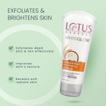 Buy Lotus Herbals Whiteglow Oatmeal & Yogurt Skin Whitening & Brightening Scrub| 100 gm - Purplle