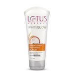 Buy Lotus Herbals Whiteglow Oatmeal & Yogurt Skin Whitening & Brightening Scrub| 100 gm - Purplle