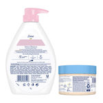 Buy Dove Refreshing Body Care ( Sakura Blossom Body Wash with Himalaya Pink Salt for Replenished Skin (1 L)+ Exfoliating Body Polish Scrub Rice Milk And Moisturizing Macadamia (298 gm)) Combo of 2 - Purplle