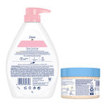 Buy Dove Soothing Body Care Combo (Rose & Aloe Vera Body Wash (1 L) + Exfoliating Body Polish Scrub (298 gm)) Combo of 2 - Purplle