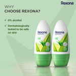 Buy Rexona Aloe Vera Underarm Roll On Deodorant For Women 50 ml (Pack of 2) - Purplle