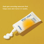 Buy Asaya Spot Light Sunscreen SPF 50 PA++++ | UVA/B Blue Light Protect | Depigmentation Cream for Dark Spots & Acne Marks | MelaMe ComplexTM, Niacinamide & Licorice | For Even Tone | For Men & Women | Oily, Dry, Sensitive & Combination Skin | 50 ml - Purplle