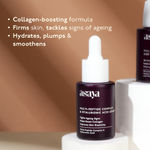 Buy Asaya Multi Peptide Face Serum with Hyaluronic Acid | Collagen Boosting & Hydrating | Smoothes Wrinkles, Firms Skin | 5% Tripeptide Complex | 30 ml - Purplle