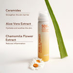 Buy Asaya Air Light Mist Sunscreen spray for Face & Body SPF 50 PA+++,No white cast & makeup friendly 75 ml - Purplle