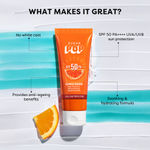 Buy SUGAR POP SPF 50 PA++++ UVA/UVB With Vitamin C, Niacinamide & Hyaluronic Acid | Prevents Sun Damage | No White Cast | 50 gm - Purplle