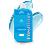 Buy FreshLuxe Aqua Essence Shower Gel & Body Wash | Sea Salt & Scrub Beads | Deep Hydration & Refreshing Cleanse | 400 ml - Purplle
