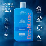 Buy FreshLuxe Aqua Essence Shower Gel & Body Wash | Sea Salt & Scrub Beads | Deep Hydration & Refreshing Cleanse | 400 ml - Purplle