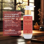 Buy FreshLuxe Fruit Nectar Face Wash | Apple, Papaya & Turmeric | Brightening & Revitalizing | Unisex | Natural | 100 ml - Purplle