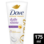 Buy Dove Daily Shine Hair Conditioner with Nutritive Serum for Smooth & Shiny Hair, 175 ml - Purplle