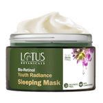 Buy Lotus Botanicals Bio Retinol Youth Radiance Sleeping Mask | Reduces Fights Fine Lines & Nourishes Skin | Preservative Free | For All Skin Types |(50 gm) - Purplle