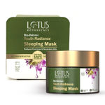 Buy Lotus Botanicals Bio Retinol Youth Radiance Sleeping Mask | Reduces Fights Fine Lines & Nourishes Skin | Preservative Free | For All Skin Types |(50 gm) - Purplle