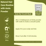 Buy MINATURE Natural Pure Amla Powder for Herbal Hair Care – Finely Ground Indian Gooseberry Powder for DIY Hair mask – 100 gm - Purplle