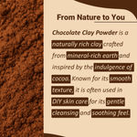 Buy MINATURE Natural Chocolate Clay Powder for Herbal Face Care – Finely Ground Natural Clay Powder for DIY Face Packs and Skin Care – 227 gm - Purplle