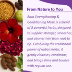 Buy MINATURE Root Strengthening & Conditioning Mask Powder with Fenugreek, Shikakai, Neem, Amla, Hibiscus, Rose Petal, Bhringraj & Curry Leaves – 100 gm Pack for Natural Hair Care - Purplle