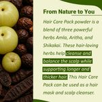 Buy MINATURE Hair Care Pack with Amla, Aritha & Shikakai – 100 gm Jar for Natural Hair Cleansing and Conditioning - Purplle