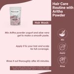 Buy MINATURE Natural Pure Aritha (Reetha) Powder for Herbal Hair Cleansing – Finely Ground Traditional Soapnut Powder for DIY Hair Wash & Hair Packs – 100 gm (Hair Pack) - Purplle