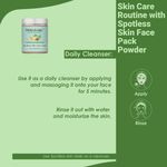 Buy MINATURE Spotless Skin Face Pack Powder – 100 gm Herbal Blend with Neem, Tulsi, Orange Peel, and Bentonite Clay for DIY Skin Care – (Face Pack) - Purplle