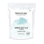 Buy MINATURE Serbian Blue Clay Powder – 100 gm Fine Clay for DIY Face Masks and Skincare Formulations - Purplle