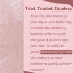 Buy MINATURE Rose Clay Powder – 100 gm Natural Clay for DIY Face Masks and Gentle Skin Care - Purplle