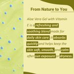 Buy MINATURE Aloe Vera Gel with Vitamin E – 200 gm Soothing Gel for Daily Skin Hydration and DIY Skin Care - Purplle