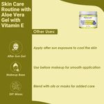 Buy MINATURE Aloe Vera Gel with Vitamin E – 200 gm Soothing Gel for Daily Skin Hydration and DIY Skin Care - Purplle
