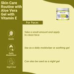 Buy MINATURE Aloe Vera Gel with Vitamin E – 200 gm Soothing Gel for Daily Skin Hydration and DIY Skin Care - Purplle