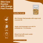 Buy MINATURE Natural Orange Peel Powder – 100 gm Resealable Pack for Gentle Skin Care and DIY Face Masks - Purplle