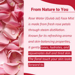 Buy MINATURE Rose Water – 110 ml Pure Floral Face Mist for Skin Refreshment and DIY Skincare Use - Purplle