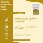Buy MINATURE Ubtan Face Pack Powder – 100 gm with Turmeric, Barley, Sandalwood, Neem, Chickpeas, Saffron, Mogra & Rose – (Face Pack for DIY Skin Care) - Purplle