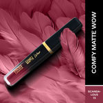 Buy FACES CANADA Comfy Matte Wow Liquid Lipstick Scandalous 13, 3.8 ml - Purplle