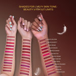 Buy FACES CANADA Comfy Matte Wow Liquid Lipstick Magnetic 11, 3.8 ml - Purplle