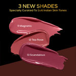 Buy FACES CANADA Comfy Matte Wow Liquid Lipstick Magnetic 11, 3.8 ml - Purplle
