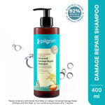 Buy Pilgrim Korean Rice Water & Collagen Advanced Damage Repair Shampoo Restores Damaged Hair 400 ml - Purplle