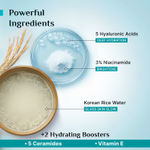 Buy Pilgrim Korean Rice Water Light Gel Hydra Glow Moisturizer with 5x Hydration 50 gm - Purplle