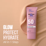 Buy Blue Heaven BB & Tint | BB Cream For Face Makeup | 4 in 1 Lightweight Foundation for women + Moisturizer + SPF 50 PA++++ with Fermented Rice Water, Hyaluronic Acid | Honey Tan 302 | 30 ml - Purplle