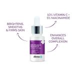 Buy The Derma Co 10% Vitamin C Face Serum with 5% Niacinamide | Powered by Deep Penetration Formula™ | Fades Dark Spots | Reduces Pigmentation | Boosts Collagen | Brightens Skin | Suitable for All Skin Types | 10 ml - Purplle