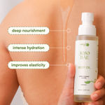Buy Bubble Me Jojo Bae Body Oil with Almond & Vitamin E for Deep Nourishment | 256 ml - Purplle