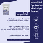 Buy MINATURE Indigo Powder – 100 gm Resealable Pack for Natural Hair Coloring and Conditioning – (Hair Pack) - Purplle