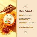 Buy Good Vibes Ubtan Super Light Gel Moisturiser | With Hyaluronic Acid & Niacinamide | Lightweight Hydration & Bright Glow | De-Tans & Evens Skin Tone | Brightens Dull, Uneven Skin | Non-Sticky Daily Moisturiser for All Skin Types – 200 gm - Purplle