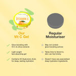 Buy Good Vibes Vitamin C Super Light Gel Moisturiser | 4X Hyaluronic for Hydration | Daily Glow Booster | Lightweight, Non-Sticky Gel Cream | Brightens Skin & Evens Tone | Reduces Dark Spots | Daily Moisturiser for All Skin Types – 200 gm - Purplle