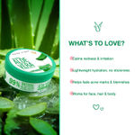Buy Good Vibes 99% Natural Aloe Vera Multipurpose Gel with Cucumber, Neem & Tulsi |Hydrating & Nourishing| Soothing & Refreshing | Fades Acne Marks & Blemishes | For Face, Hair & Body | Cooling & Non-Sticky Formula – 200 gm - Purplle