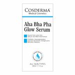 Buy Cosderma AHA BHA PHA Glow Serum | Exfoliating & Brightening Serum 30 ml - Purplle