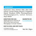 Buy Cosderma Hyaluronic Vitamin-C Face Gel Hydration & Brightening 50 gm - Purplle