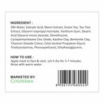Buy Cosderma Natural Clay Acne Face Mask 50 gm - Purplle