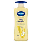Buy Vaseline Deep Moisture Body Lotion |For Dry Skin| Moisturised Glowing Skin| With Pro Ceramides 400ml - Purplle