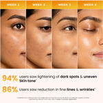 Buy Hyphen 18% Brightening + 20% Collagen Face Serum | Fade Dark Spots- 11% Mandarin 5% Niacinamide 2% PGA, Bakuchiol Boosts Collagen | All Skin Type-50 ml - Purplle