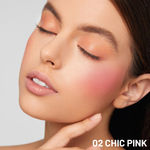 Buy Seven Seas Cheek Bloom Liquid Blusher & Lip Gloss - 02 Chic Pink (5 gm) | Highly Pigmented | Long-lasting | Waterproof | Buildable & Blendable | All Skin Types - Purplle