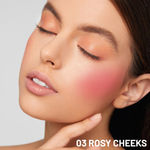 Buy Seven Seas Cheek Bloom Liquid Blusher & Lip Gloss - 03 Rosy Cheeks (5 gm) | Highly Pigmented | Long-lasting | Waterproof | Buildable & Blendable | All Skin Types - Purplle